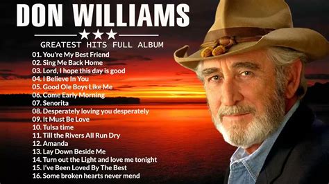 don williams youtube songs